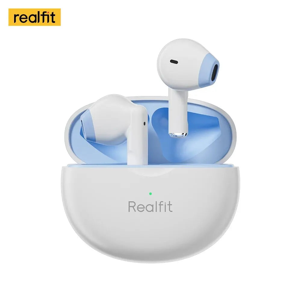 Realfit F2 Bluetooth Earphone Excellent HIFI Quality TWS Wireless Earbuds Wholesale for Lenovo LP40 GM2 Pro Xiaomi Realme