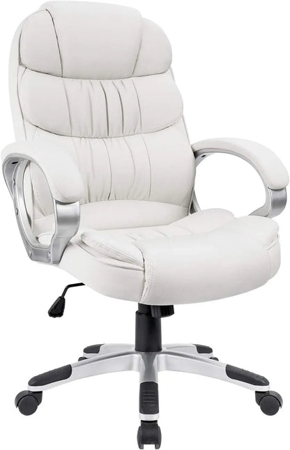 Homall Office Chair High Back Computer Desk Chair , PU Leather Adjustable Height Modern Executive Swivel Task Chair