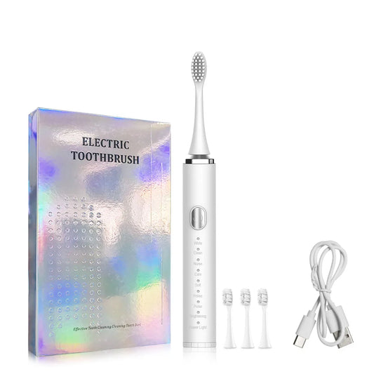 Electric Toothbrush For Teeth Brushes Sonic Vibration Dental Tooth Whitening Cleaner USB Rechargeable Oral Care Toothbrush