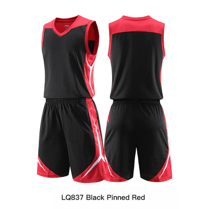 Basketball Jersey Customize Adult Kid Quick-drying Training Uniform Shirts Sleeveless Sportswear Tracksuit Sport Suit Clothing