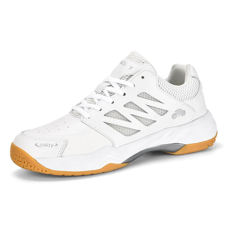 New badminton shoes men and women couple sports shoes lightweight breathable tennis shoes volleyball shoes