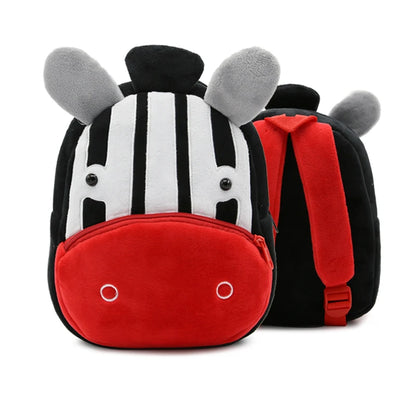 Cartoon cute plush backpack animal backpack boy girl school backpack outing leisure bag