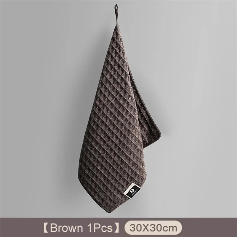 1/4pc Coffee Bar Barista Cleaning Towel Super Absorbent Microfiber Cleaning Cloth Towels for Kitchen Home Coffee Machine cleaner