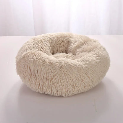 Super Soft Dog Bed Long Plush Cat Mat Dog Beds For Large Dogs Bed Labradors House Round Cushion Winter Warm Sleeping Pet Bed