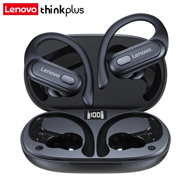 Lenovo ERAZER XT60 Sports Wireless Headphones Bluetooth Earphones HiFi Earbuds Noise Reduction Headset with Mic Earhook