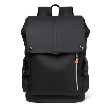 High Quality PU Leather Waterproof Men's Laptop Backpack Large Computer Backpack for Business Urban Man Backpack USB Charging