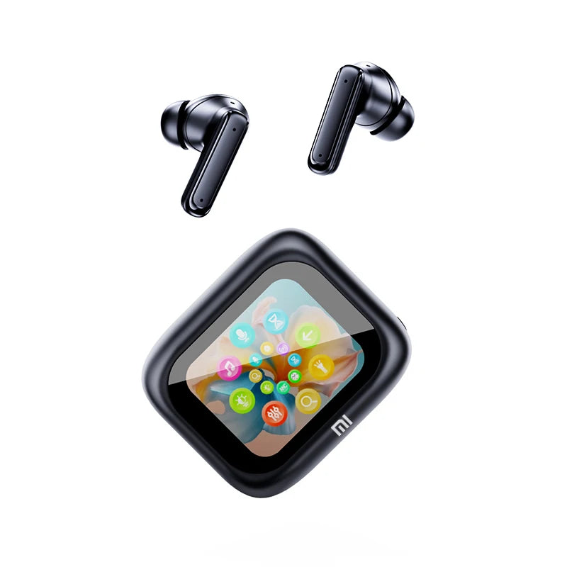 XIAOMI New Full In Touch Screen Headphone ANC E18 Pro Bluetooth5.4 Noise Cancelling Earphone Wireless InEar ENC Earbuds With Mic