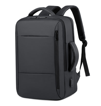 Men Large Capacity Backpack USB Charging Male Laptop Bagpack Waterproof Business Travel Back Pack Luggage Bag Mochila