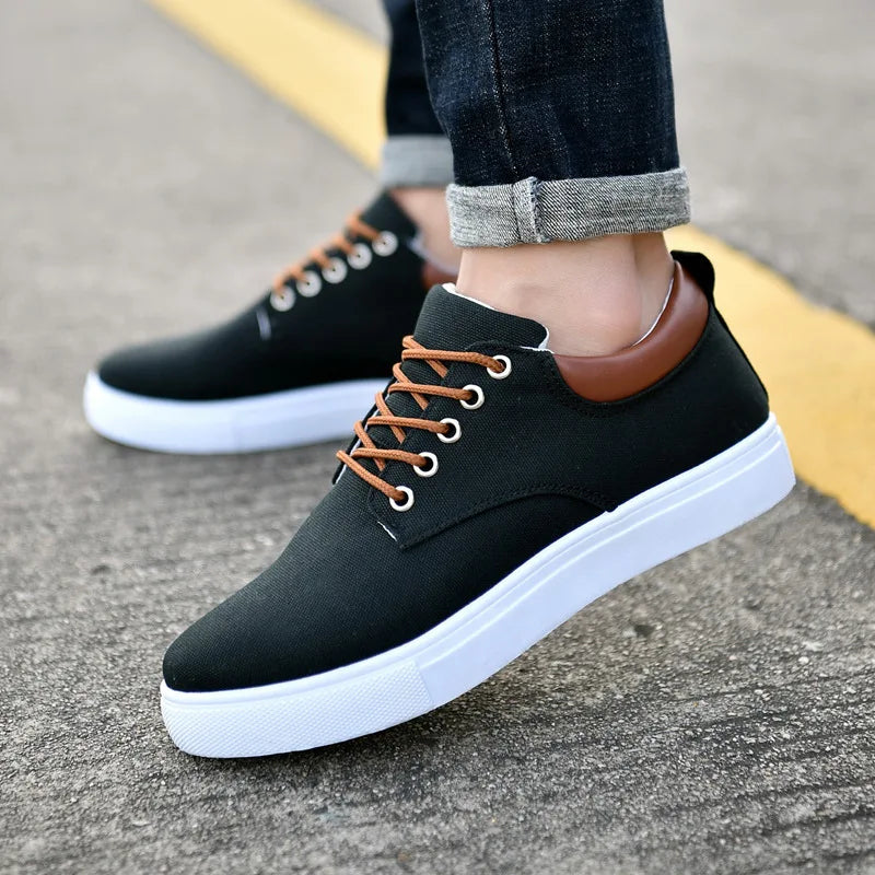 Casual Canvas Man Shoes New Canvas Shoes Men's Shoes Men's Casual Shoes Flat Shoes Men's Driving Sneakers Men's Shoes