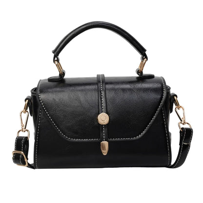 New High Quality Cowhide Women's Handbag Fashionable Casual Female Shoulder Bags Luxury Designer Girls Diagonal Straddle Bag Sac