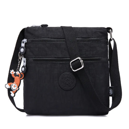 TEGAOTE Summer Men Women Shoulder Messenger Bag Small Cross Body Phone Purse Lightweight Blue Grey Black Red Purple M0910