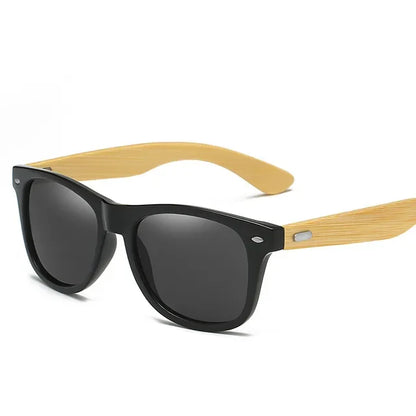 Fashion Wood Men's Ultraviolet Sunglasses Classic Male Driving Riding UV400 Sports Sun Glasses Eyewear Wooden Bamboo Eyeglasses