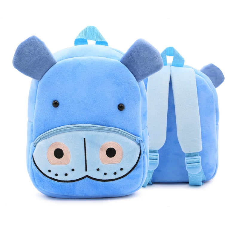 Cartoon cute plush backpack animal backpack boy girl school backpack outing leisure bag