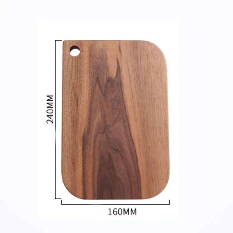 Black Walnut Whole Wood Kitchen Solid Wood Rootstock Lacquerless Fruit Cutting Board With wooden cutting board Chopping board