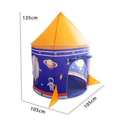 Kids Tent Space Play House Tent Ocean Ball Pool Portable Baby Toys Tent Play House For Kids