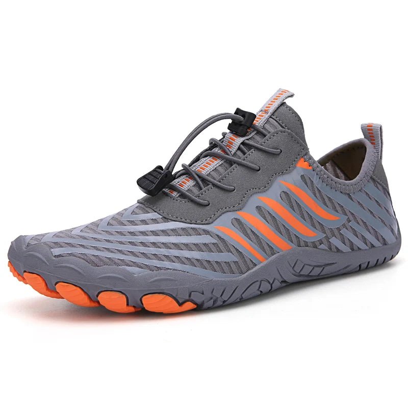 New Arrival Water Shoes Qiuck-Dry Aqua Shoes Men Women Outdoor Beach Swimming Wading Breathable Five-Finger Sneakers Size 35-46