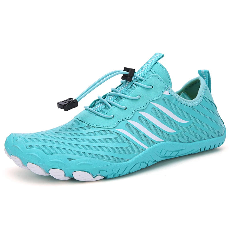 New Arrival Water Shoes Qiuck-Dry Aqua Shoes Men Women Outdoor Beach Swimming Wading Breathable Five-Finger Sneakers Size 35-46