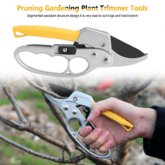 High Carbon Steel Pruning Shears Cutter Gardening Plant Scissor Branch Pruner Trimmer Tools