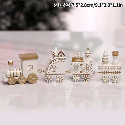 Wooden Christmas Tree Desktop Ornament DIY Mini Christmas Tree Decorations Window Display Ornament adornos navideños