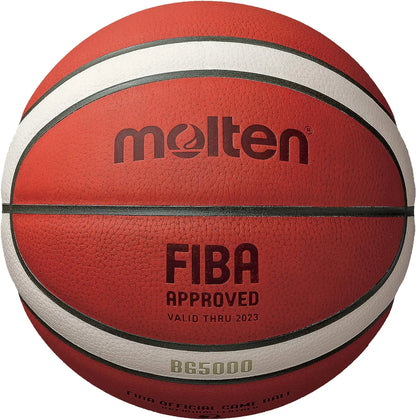 Molten BG4500 BG5000 Series PU Composite Basketball, BG4500, BG5000 Size 7,6,5, 2- Tone Basketball