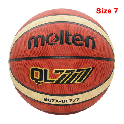 Molten Basketball Official High Quality Competition Basketball Standard Ball Men's Women's Training Ball Outdoor Team baloncesto