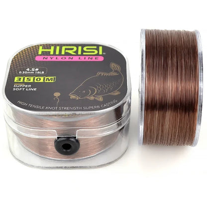 Hirisi 350m Super Strong Fishing Line Japan Monofilament Nylon Carp Fishing Line