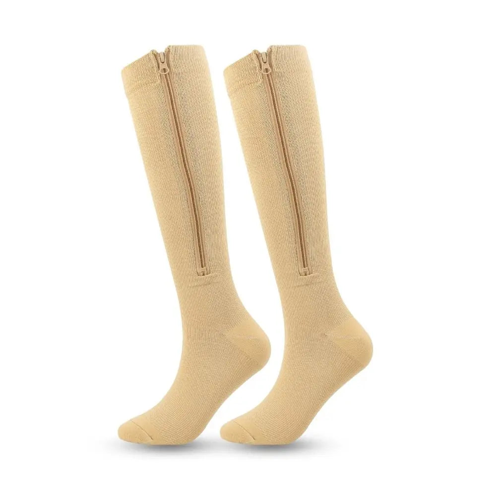 Zipper Compression Socks