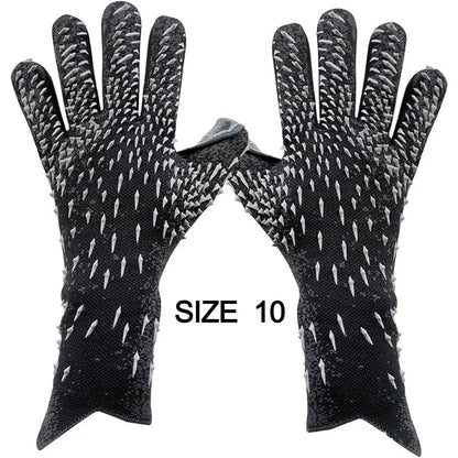 Goalkeeper Gloves Strong Grip for Soccer Goalie Goalkeeper Gloves with Size 6/7/8/9/10 Football Gloves for Kids Youth and Adult