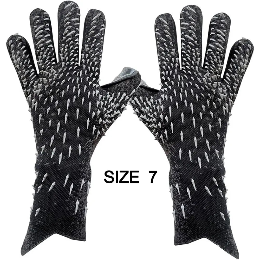 Goalkeeper Gloves Strong Grip for Soccer Goalie Goalkeeper Gloves with Size 6/7/8/9/10 Football Gloves for Kids Youth and Adult