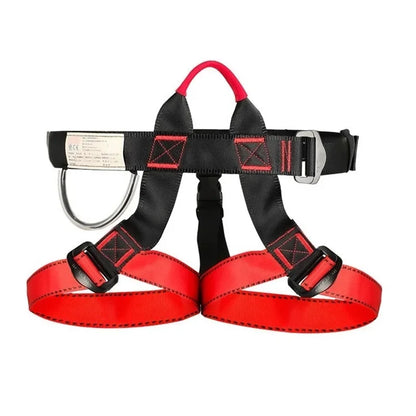 Outdoor Harness Sports Rock Climbing Half-Body Safety Protection Equipment Waist Support Aerial Survival Mountain Tools