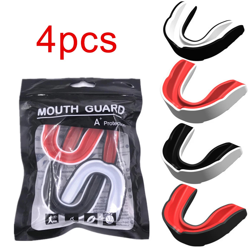 Fighting Training Mouth Guard Boxing Gum Shield Slim Fit Adult Sports Mouthguard Football Wrestling Boxing Teeth Protection