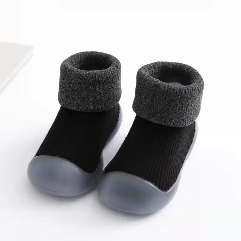 New Thickened Kids Socks Shoes Winter Super Warm Baby Toddler Boots Boys Girl Sneakers Newborn Indoor Shoes Floor Footwear Shoes