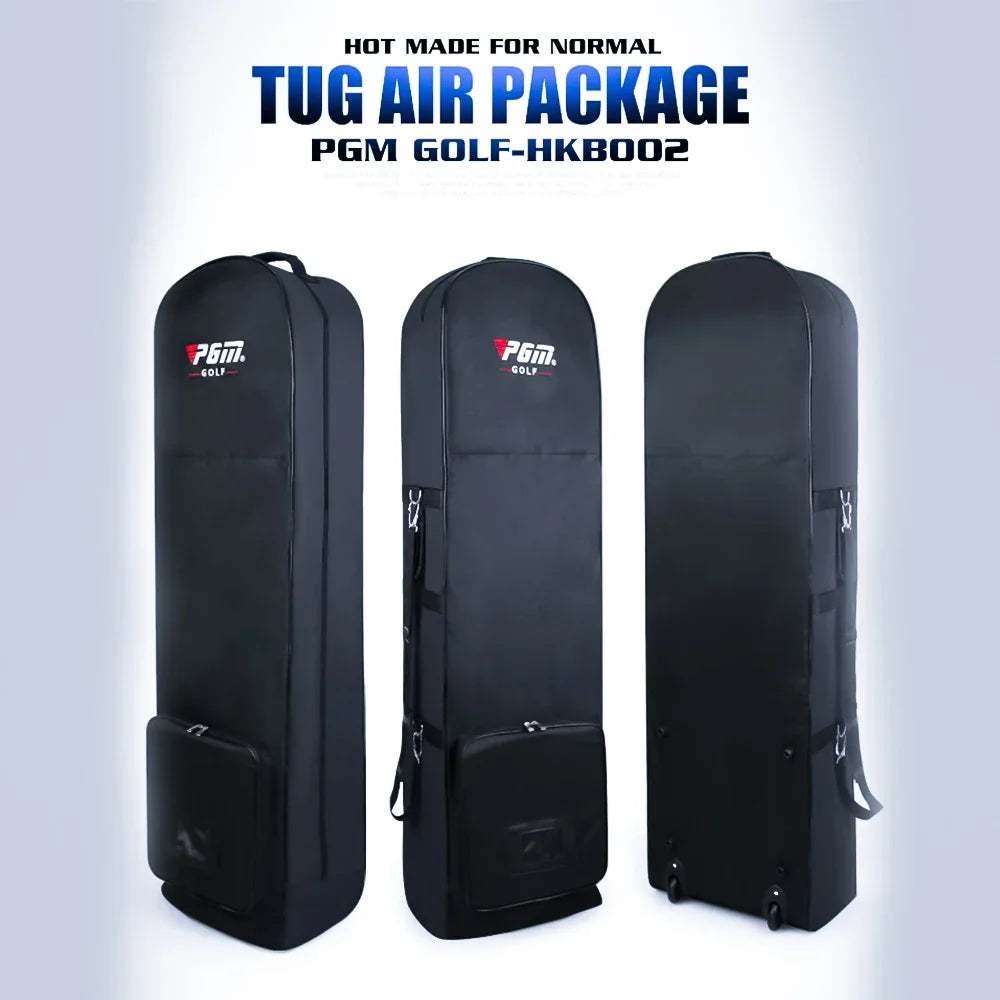 PGM Golf Aviation Bag Golf Bag with Silent Wheels HKB002 Large Capacity Storage Foldable Airplane Travelling Golf Bag