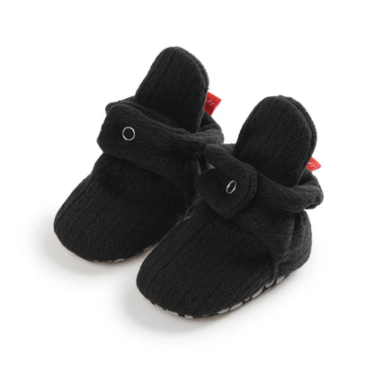 KIDSUN Baby Shoes Socks Winter Warm Boys Girls Non-Slip First Toddler Shoes Newborn Indoor Footwear Shoes