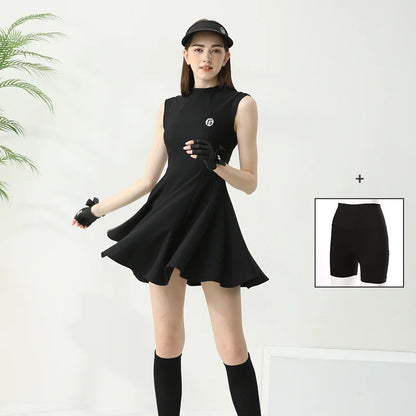 Golfist Women's Golf Dress Pleated Skirt with Shorts