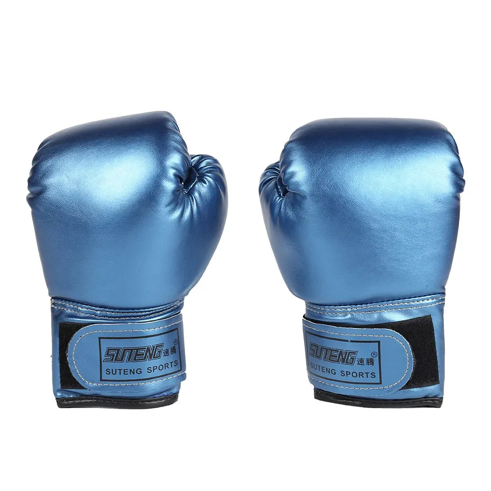 2pcs Kids Boxing Gloves PU Leather MMA Fighting Gloves Punching Bag Kickboxing Thai Gloves Professional for Kids Child Training