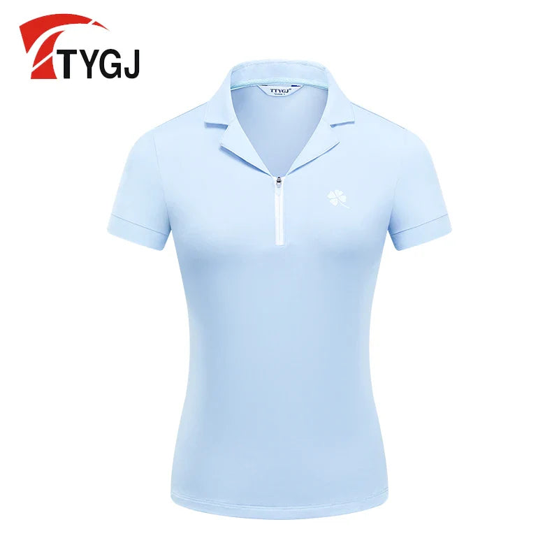 Women's TTYGJ Golf Polo Shirt Dry Fit