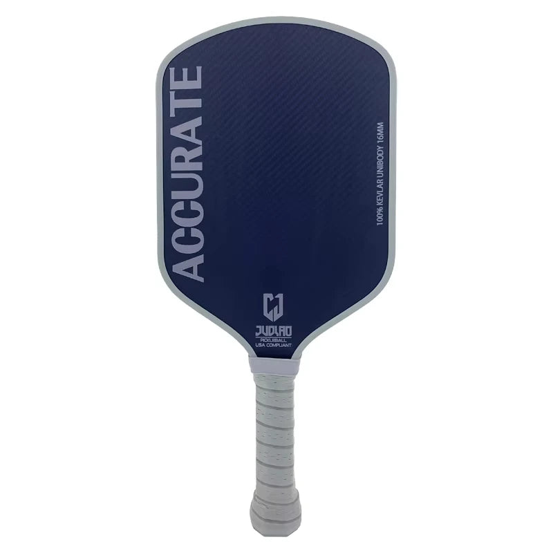 JUCIAO Thermoformed Unibody 100% Kevlar Pickleball Paddle With High Grit & Spin Surface 16MM Pickleball Racket