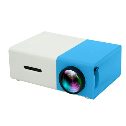 YG300 Mini LED Projector Yg300 Upgraded Version 1000 Lumen 320x240P HDMI-compatible USB Audio Home Media Player Beamer