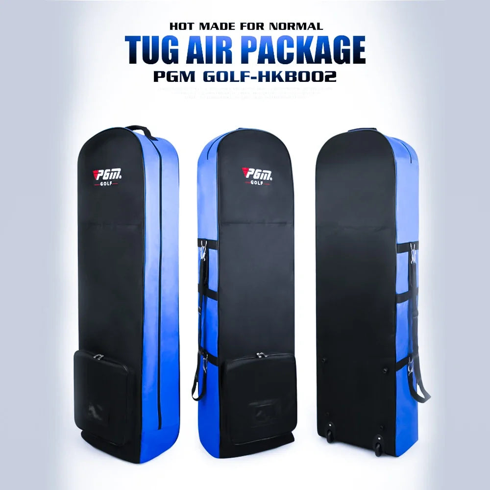 PGM Golf Aviation Bag Golf Bag with Silent Wheels HKB002 Large Capacity Storage Foldable Airplane Travelling Golf Bag