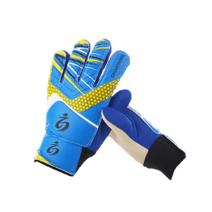 Goalkeeper Gloves Children Soccer Goalkeeper Gloves Kids Football Goalkeeper Anti-Slip Training Gloves Breathable