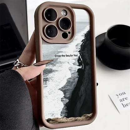 Soft Candy Liquid Silicone Phone Case For iPhone 15 Pro Case for iPhone 13 11 16 Pro 12 14 Pro Max XR XS 7 8 SE Shockproof Cover