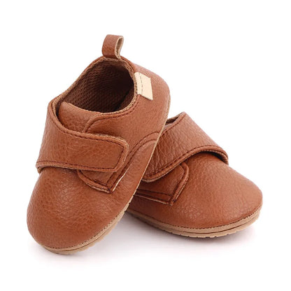 0-18months Toddler Pu Sneakers Casual Soft Sole Cute Baby Flats Infant Walking Shoes For Newborn Girl And Boys