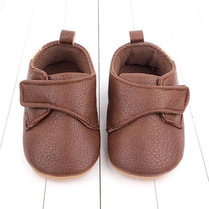 0-18months Toddler Pu Sneakers Casual Soft Sole Cute Baby Flats Infant Walking Shoes For Newborn Girl And Boys