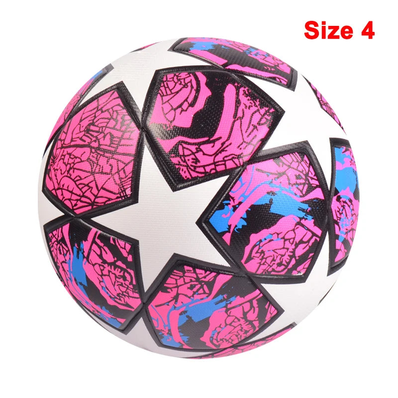 2023 Soccer Ball Official Size 5 Size 4 High Quality PU Material Outdoor Match League Football Training Seamless bola de futebol