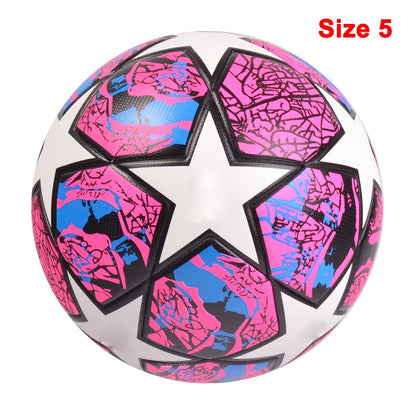 2023 Soccer Ball Official Size 5 Size 4 High Quality PU Material Outdoor Match League Football Training Seamless bola de futebol