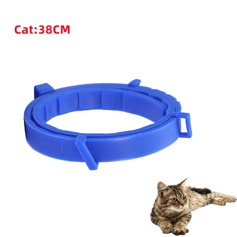 New 38/70CM Pet Anti Flea Ticks Antiparasitic Cats Collar Dog Protection Retractable Collars For Puppy Cat Large Dogs Accessorie