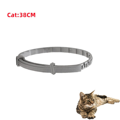 New 38/70CM Pet Anti Flea Ticks Antiparasitic Cats Collar Dog Protection Retractable Collars For Puppy Cat Large Dogs Accessorie