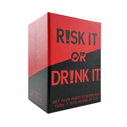 Risk It Or Drink It Card Game Drinking Game Pregame Dares