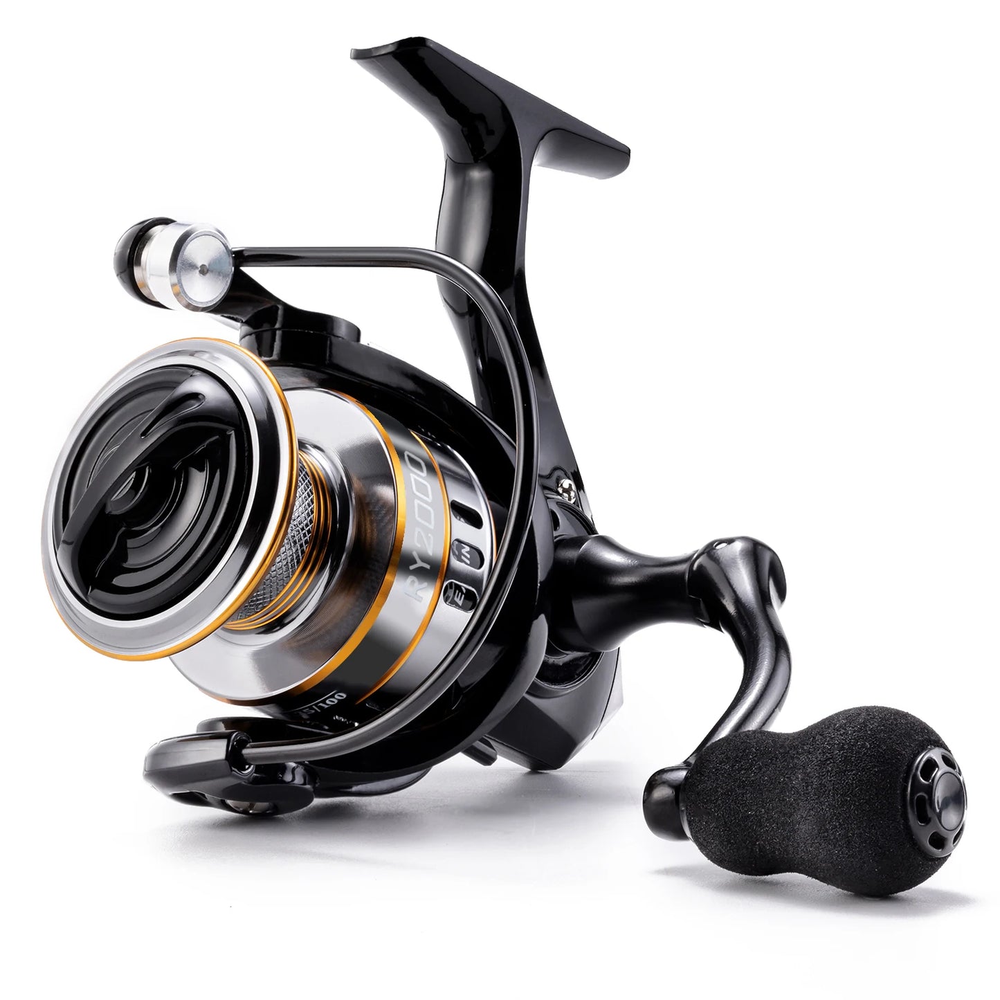 Rooblinos RY Spinning Reels Ultralight Metal 5.2:1 Gear Ratio Saltwater or Freshwater 17kg Max Drag Fishing reels